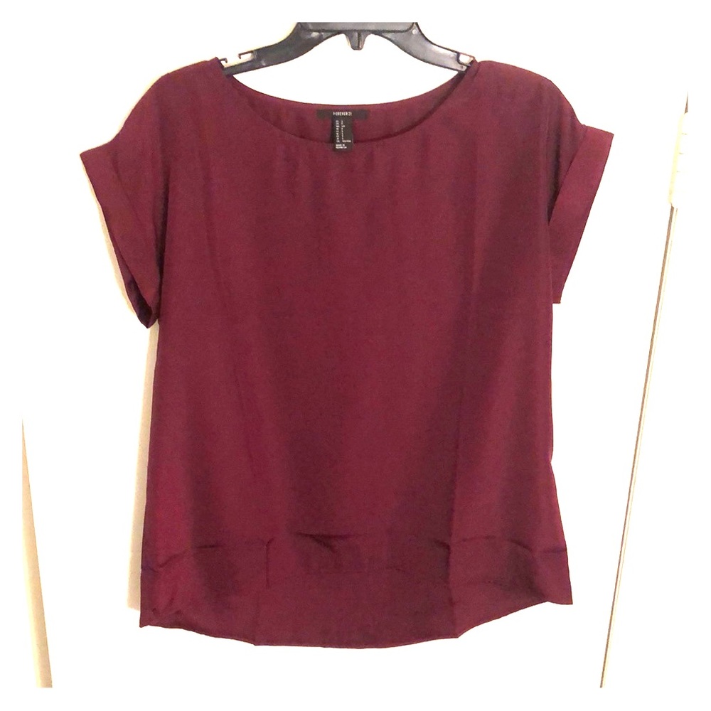 *SOLD* Deep red high low top